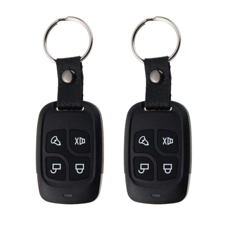 VODOOL Car Remote Central Kit Door Lock Keyless Entry System with Remote Control Car Central Lock Auto Alarm System Car Styling