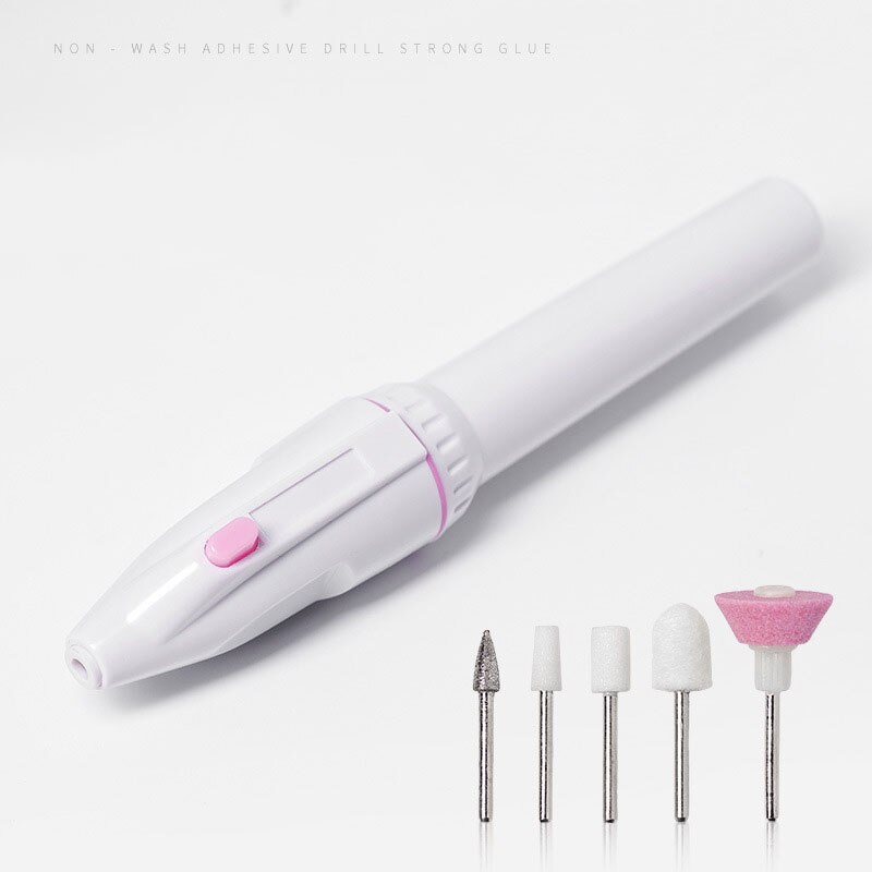 Electric Portable Mini Nail Drill Machine Kit Electric Manicure Drill Art Pen Pedicure Nail File Nail Art Tools Kit