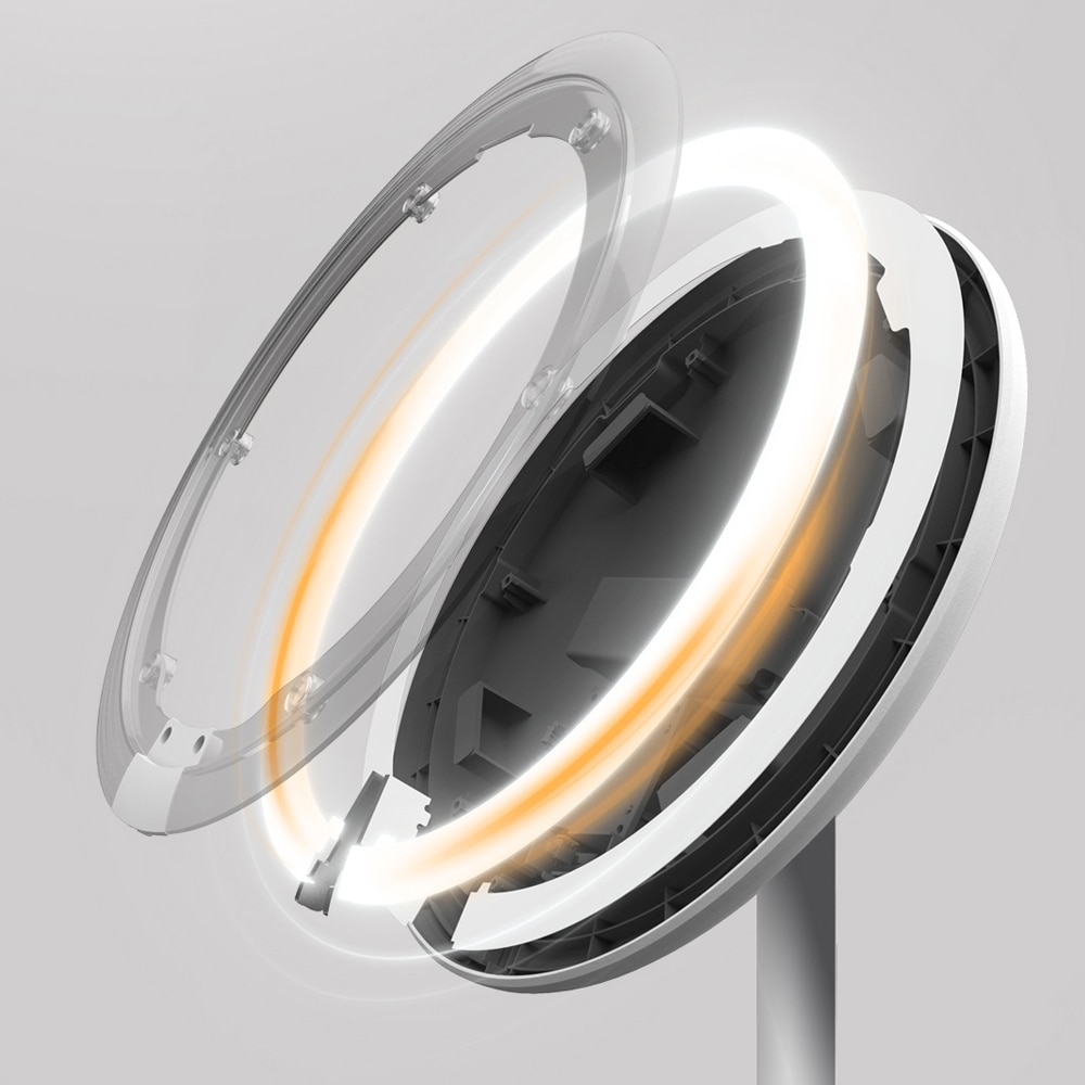 AMIRO HD machen-hoch Spiegel Tageslicht Spiegel Eitelkeit machen-hoch Spiegel Lampe USB Ladung Lichter Gesundheit Schönheit Einstellbar für Xiaomi mijia