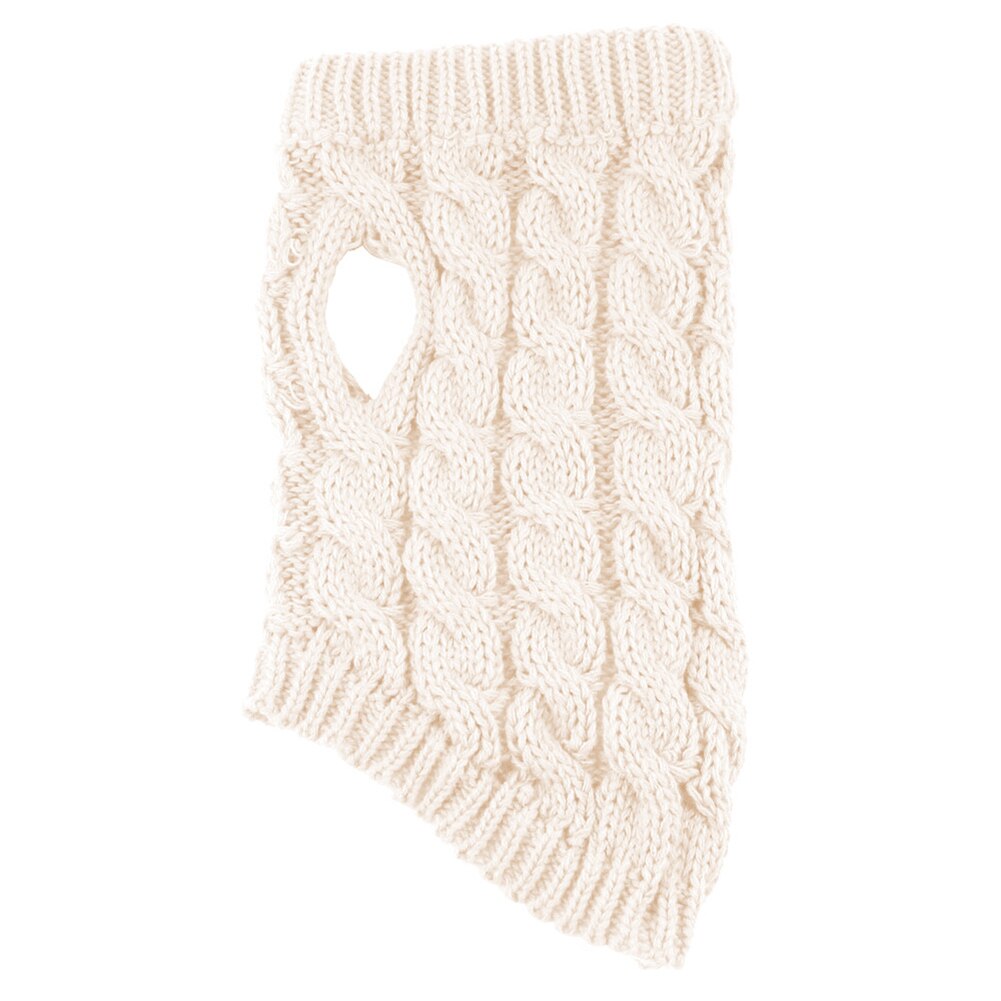 Small Dog Knit Jackets Sweater Pet Cats Puppy Coat Clothes Warm Costume Apparel Pet Sweater H99F