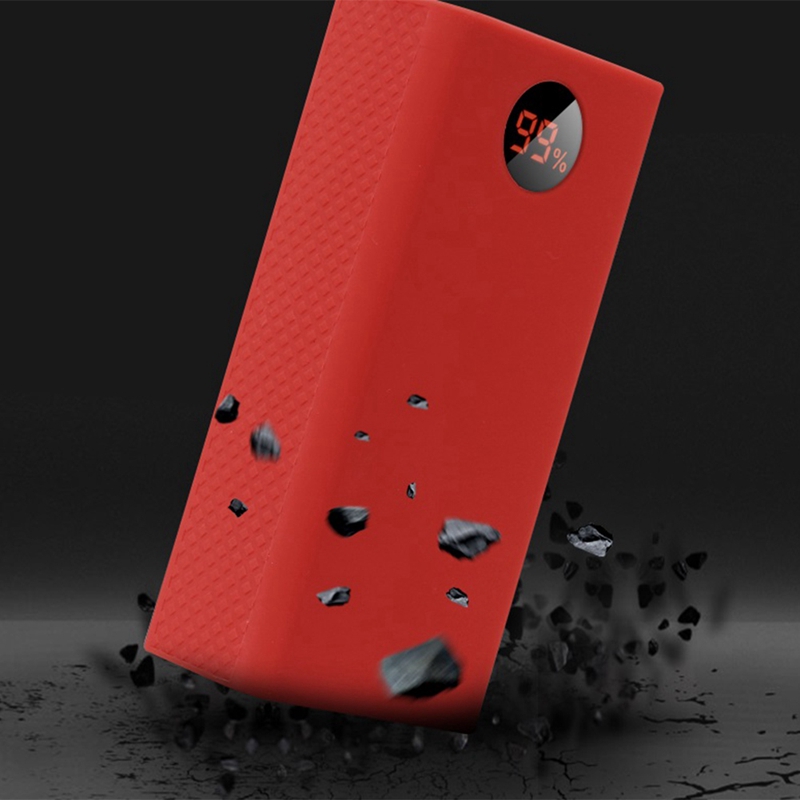 Portable power bank protective case , 40000 mah power bank silicone case for romoss zeus pea 40