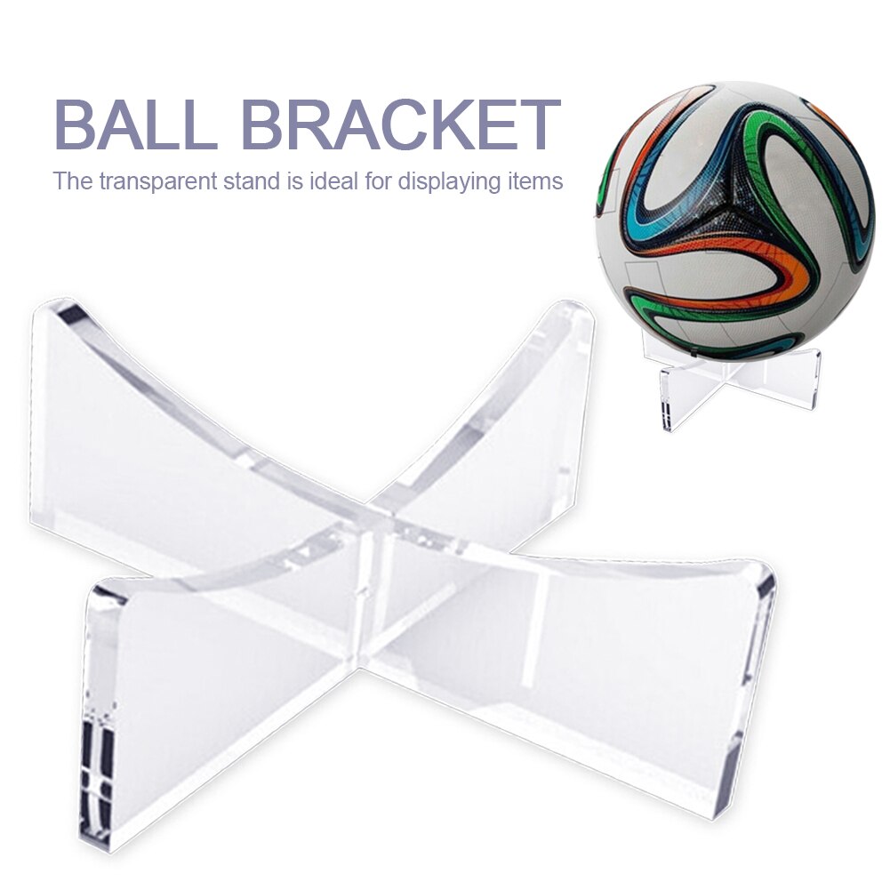 Multifunctionele Acryl Basketbal Bal Stand Display Houder Bal Rack Ondersteuning Base Rugby Display Stand Voetbal Bowlingbal
