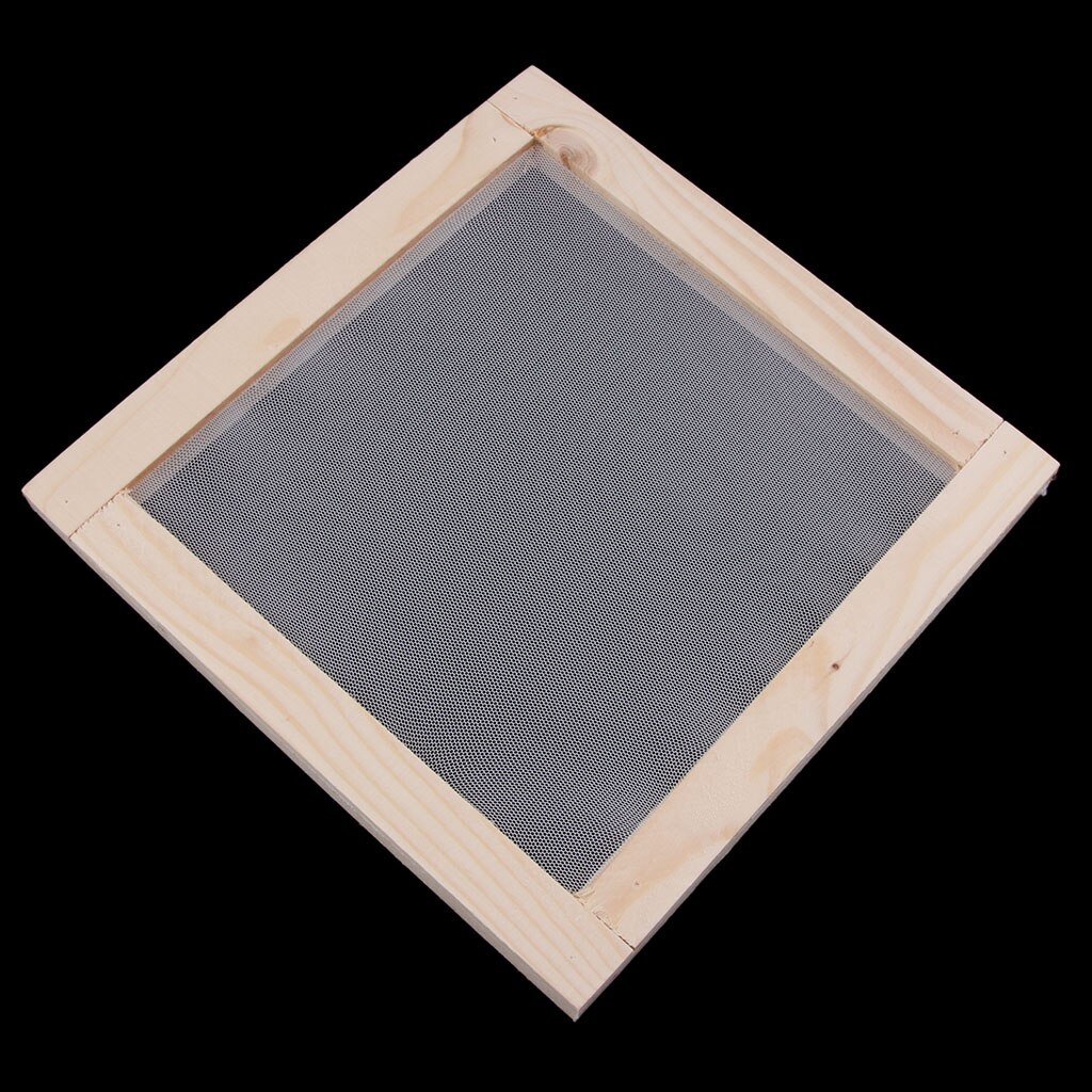 Handmade Paper Art Crafts Screen Frame Ancient Paper Making Method Wooden Paper Making Crafting Papermaking Mould Frame Screen