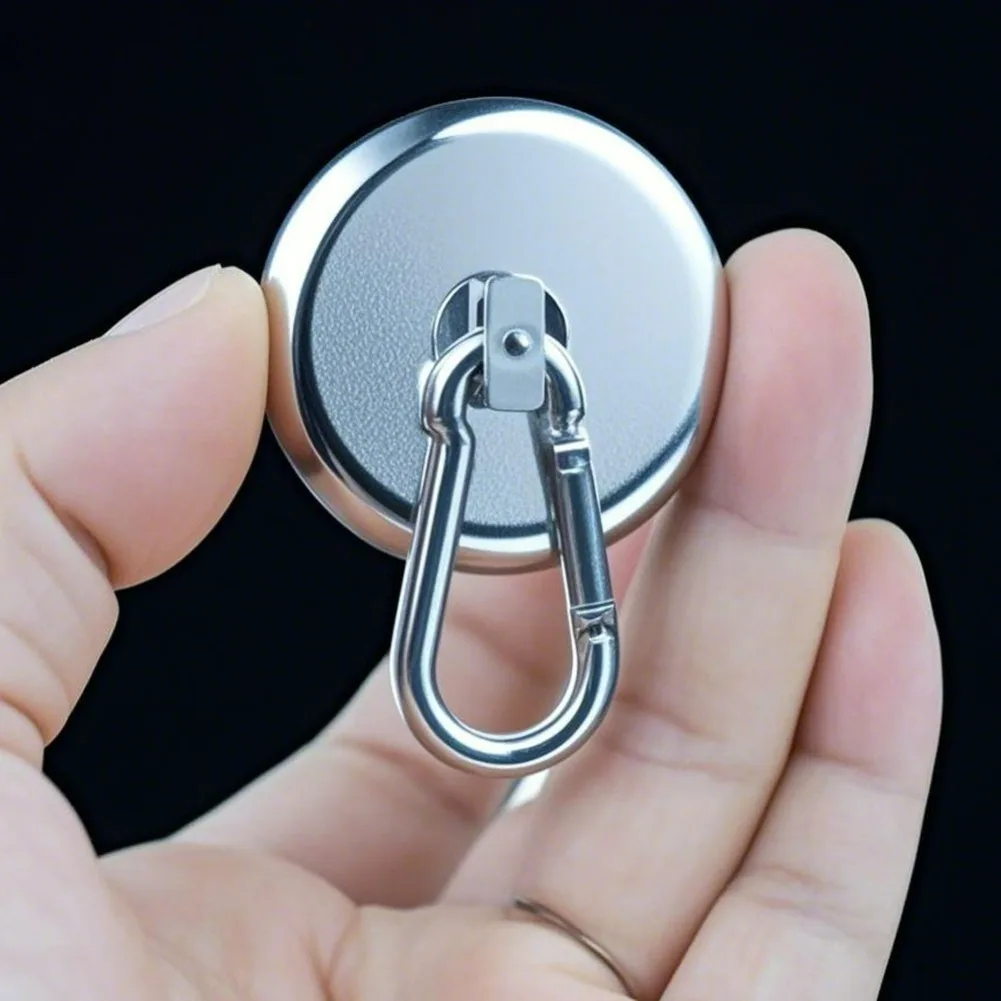 2-10 stuks magnetische haken zware magneet met draaibare karabijnhaak magneet karabijnhaak voor binnen/buiten hangende tas keuken