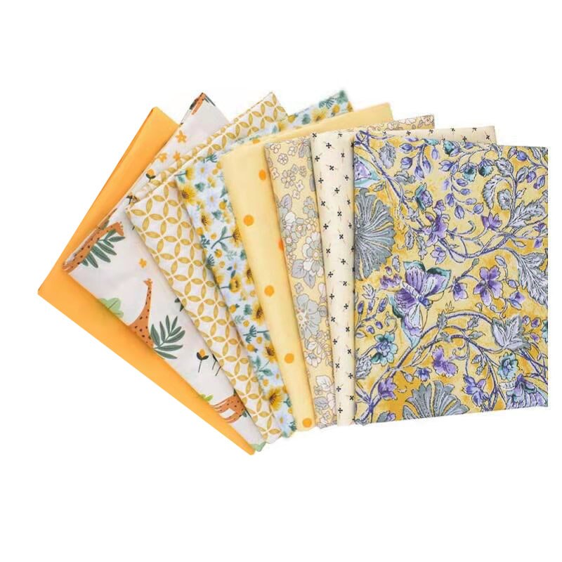 100% Cotton Fabric Cartoon Cotton Patchwork Cloth DIY Sewing Quilting Fat Quarters Material For Baby&amp;Child 8 pieces 50cm x 50cm: 50cm x 50cm / 2