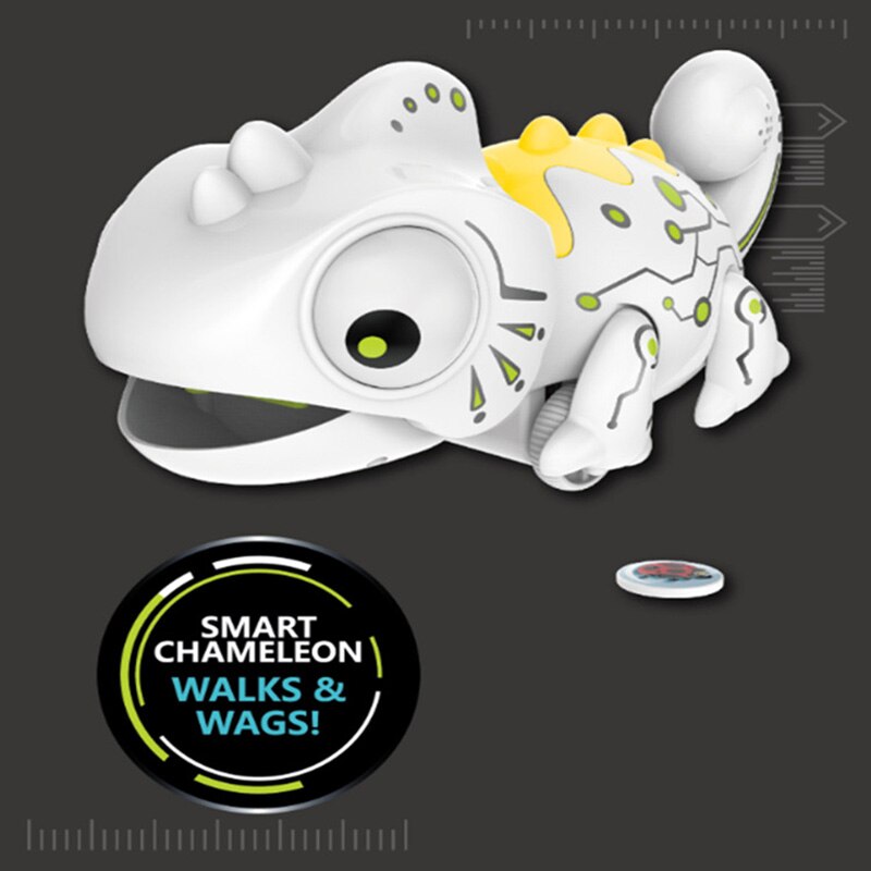 RC Roboter Chamäleon Elektronische Haustiere spielzeug Roboter Tiere Können essen Remot Steuer Drachen Intelligente Spielzeug Für freundlicher