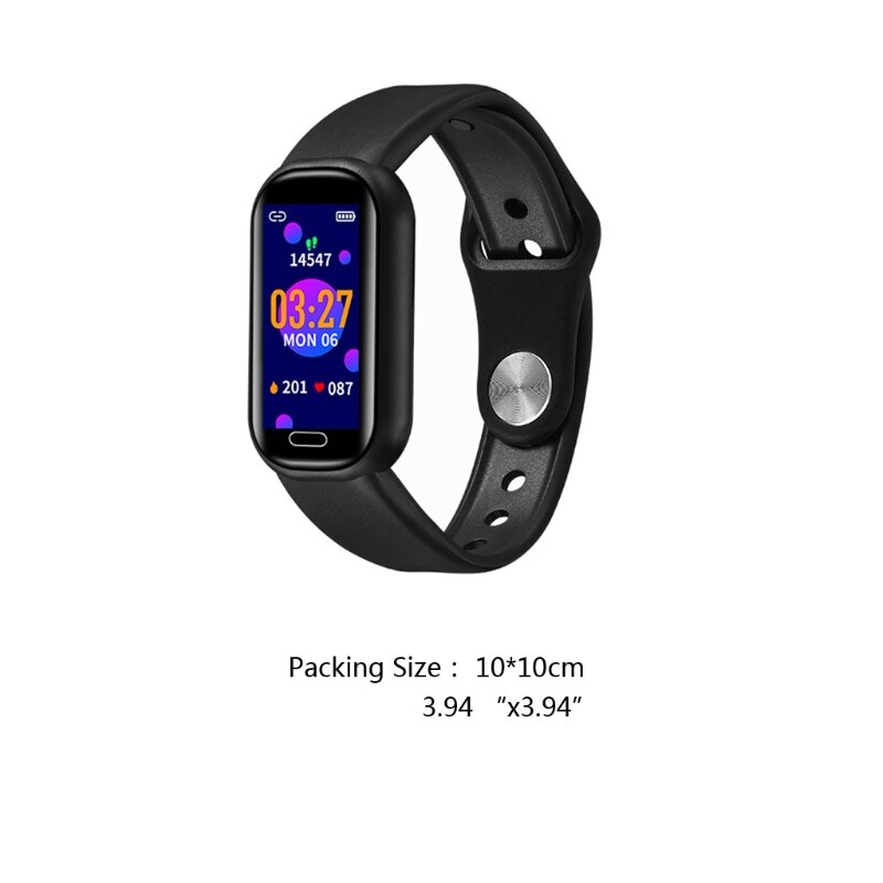 Die  y16- neuesten smarten sportuhren mit wettervorhersage, schlafüberwachung, temperaturüberwachung, fitness-tracker, blutdruckmessung und touchscreen.