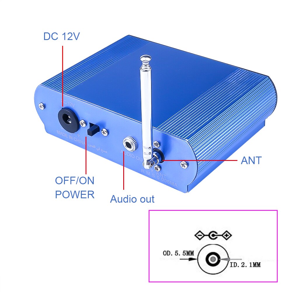 Kebidumei Auto Versterker MP3 Decoder Met Afstandsbediening USB Digitale LED SD Audio Versterker SD/Mmc-kaart U Stok FM Radio Speler