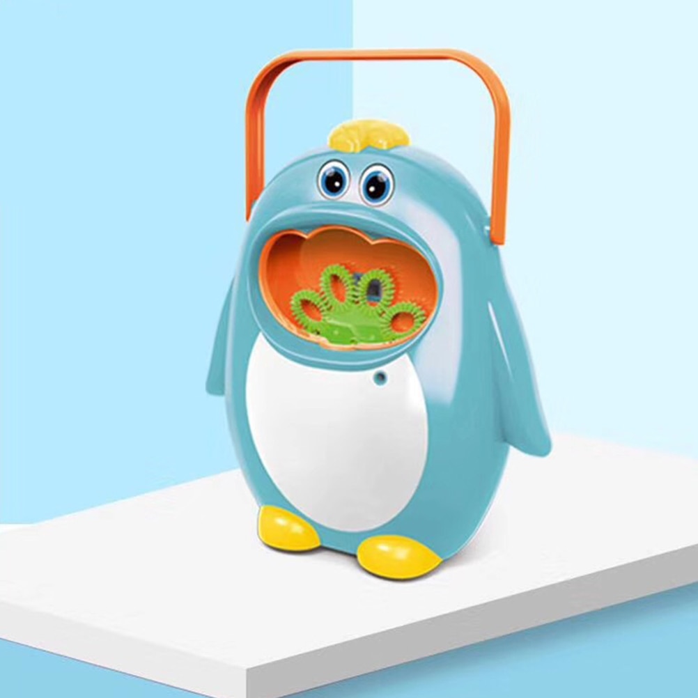 Penguin Automatic Bubble Baby Bath Toy Outdoor Bubble Blower Maker Swimming Bathtub Soap Machine Toy For Children Music Toy #20