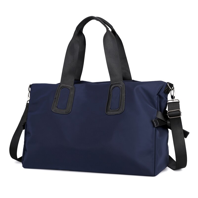 Yogamatte bag gym tas for fitness sac de sport kvinne sportsveske kvinnelig tote skulderpakke trening gymtas bolsa deporte håndvesker: Blå farge