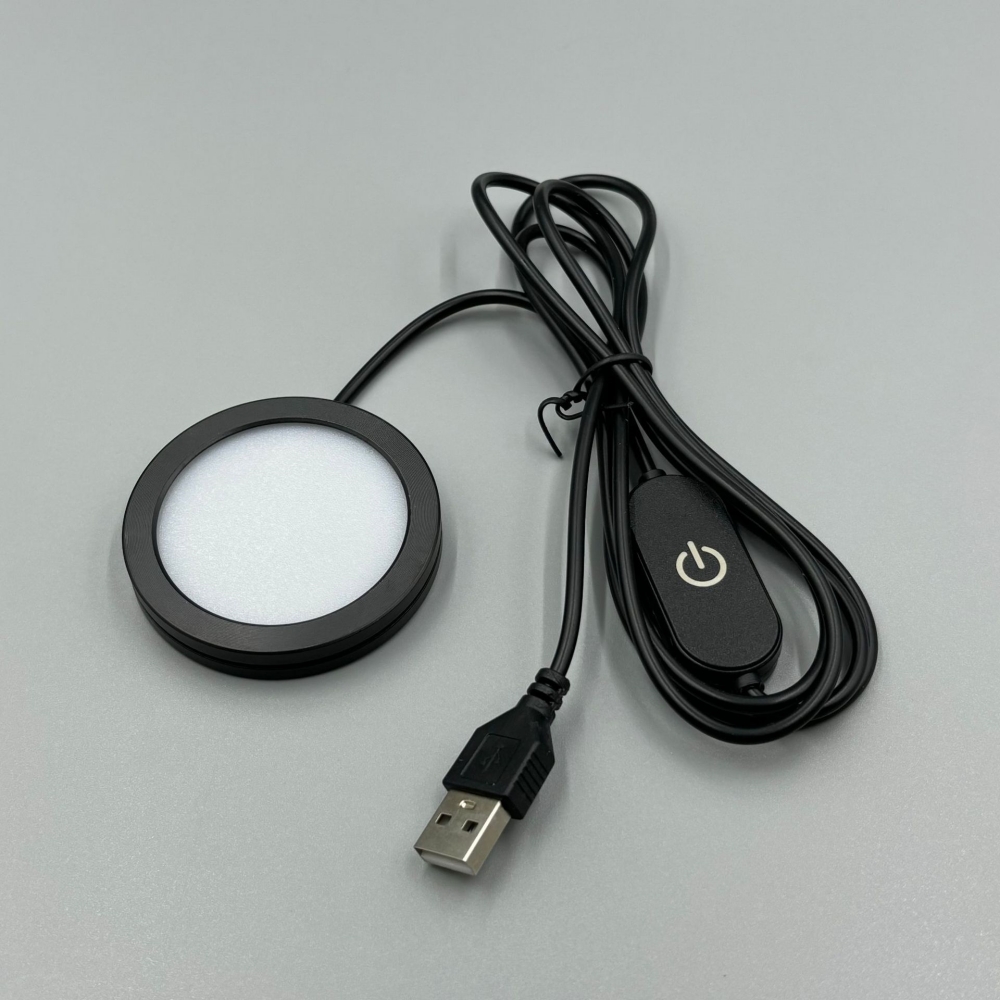 Køkken underskab led-lys vitrineskab hylde campingvogn autocamper indvendigt skabslys  dc 5v x 3w usb led-lys natlampe: Varm gul / Lysegul