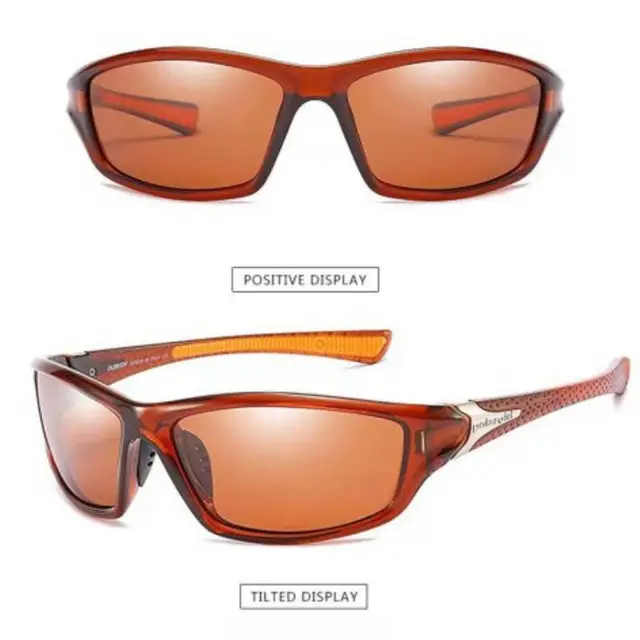 Gafas de sol polarizadas de para hombres y mujeres que conducen gafas opacas al aire libre: Negro