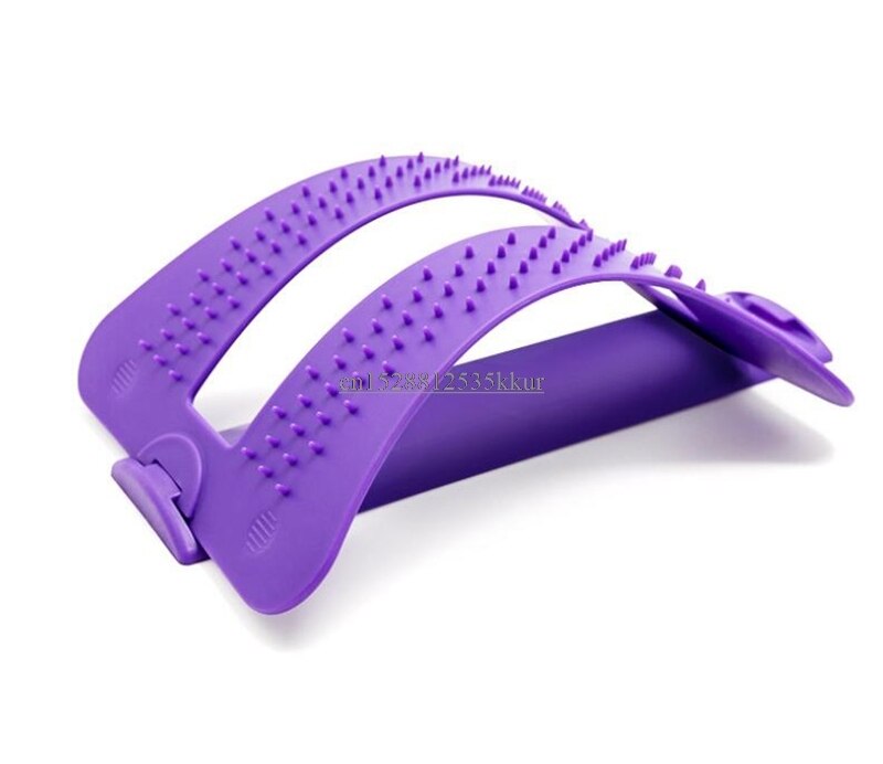 Back Stretching Equipment Back Massager Magic Stretcher Fitness Lumbar Support Spinal Pain Release Corrector Health Care: B