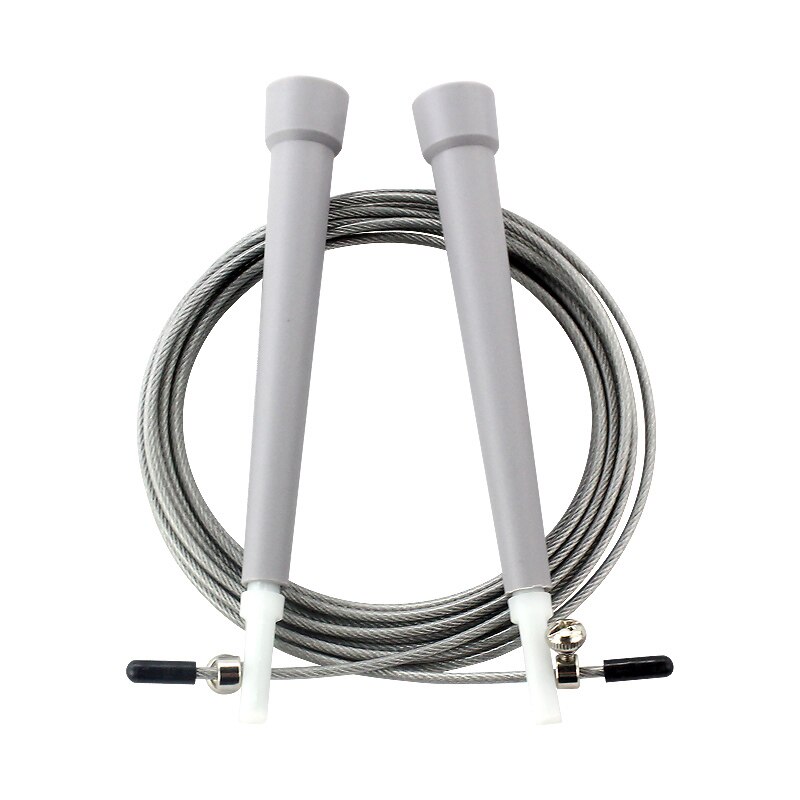 Speed sjippetov crossfit mænd og kvinder kabel stålwire fitness springleje hoppereb bodybuilding gym hoppereb