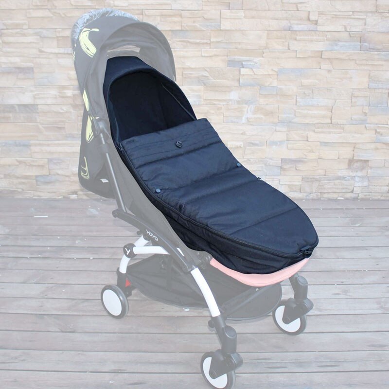 Universele Voet Mof Gezellig Tenen Schort Liner Buggy Kinderwagen Wandelwagen Paraplu Cover Winddicht Warme Gewatteerde Katoenen Pad Voor Yoyo yoya