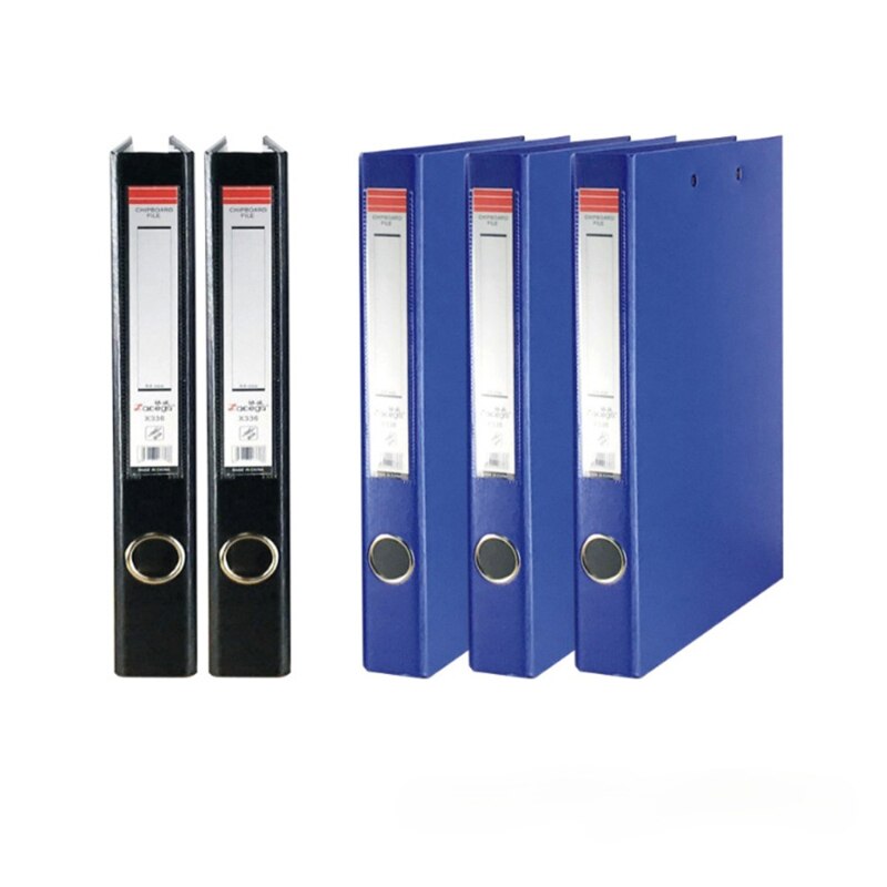 Office Supplies Folder 3 Ring Durable File Folder Stationery Binder Document Organizer Storage Business Office School