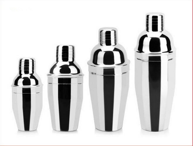 1PC Stainless Steel Martini Cocktail Shaker Wine Shaker Mixer Bar Tools Barware Bartender Tools OK 0430