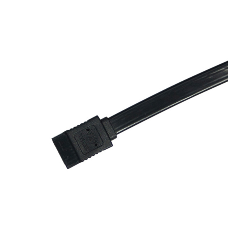 45CM/50CM Serial SATA 3 RAID Data HDD Hard Drive Disk Signal Cables Black Straight High Speed SATA Data Cable