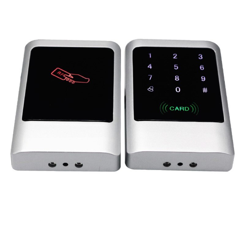 RFID 125KHz/13.56MHZ Standalone Access Controller Metal Case Cover Water Proof Touch Keypad for Access Control System
