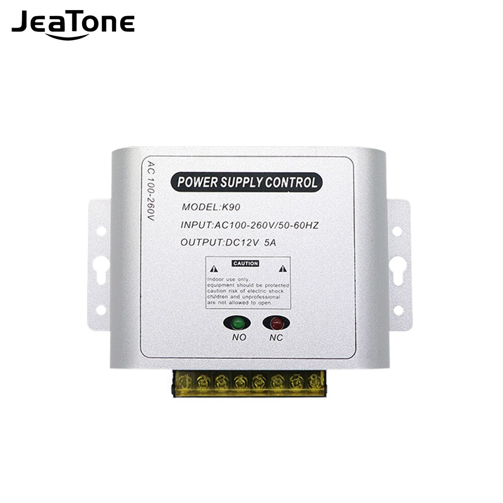 Door Access System Electric Power Supply Control AC100-260V DC 12V 3A Miniature Power/Electric Lock Power/Access Control System