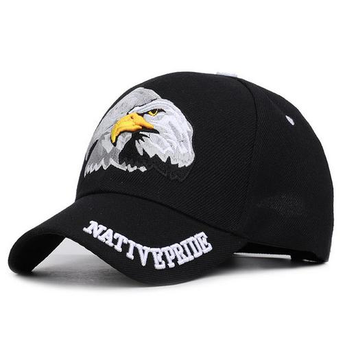 ajustable 1 Uds gorra deportiva para exterior Unisex bandera de EE. UU. Gorra de béisbol patrón de águila Casual sol Golf gorra de camionero perfecto: 8