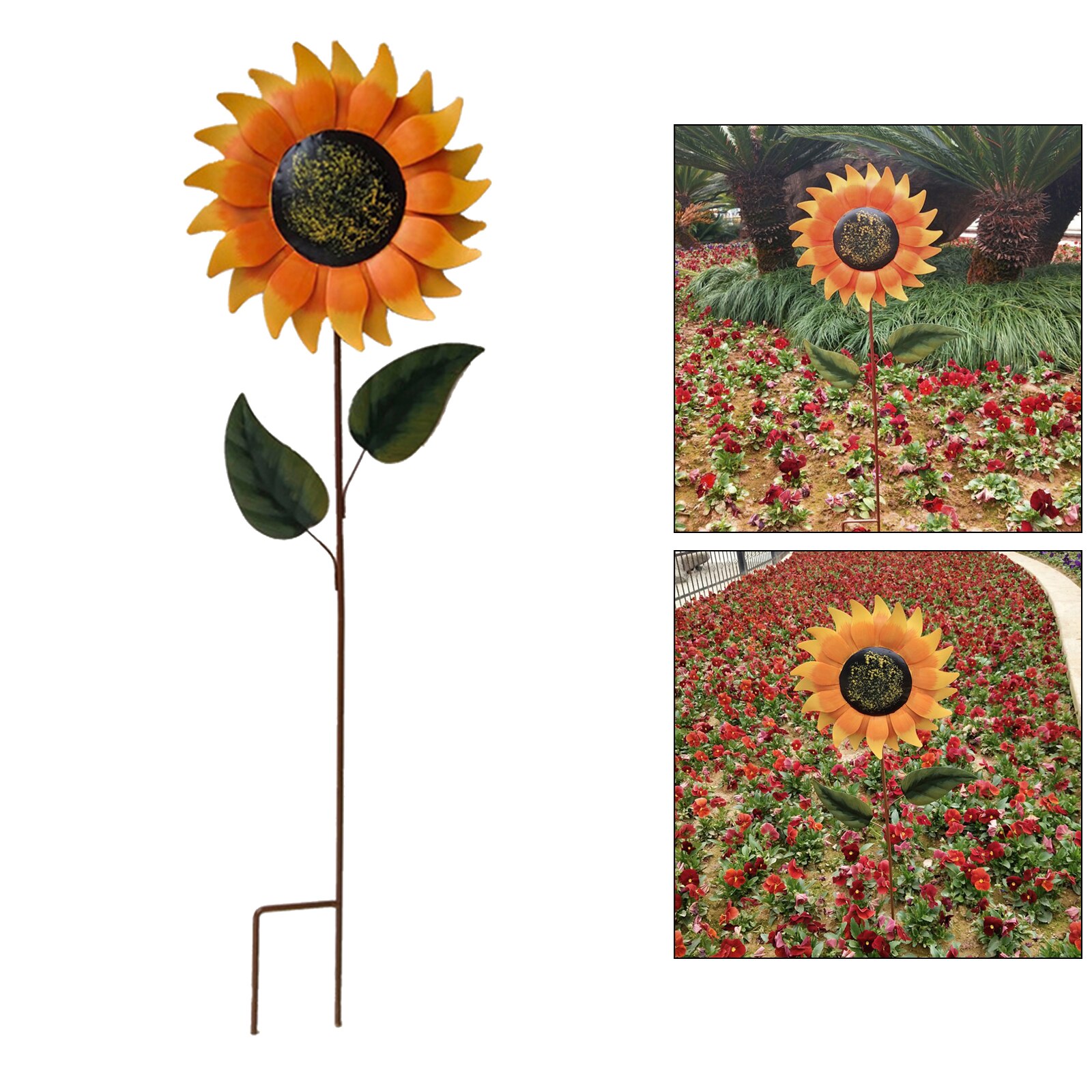 Außen Herbst Pflanzenstab Metall Garten Hof Landschaft Dekoration