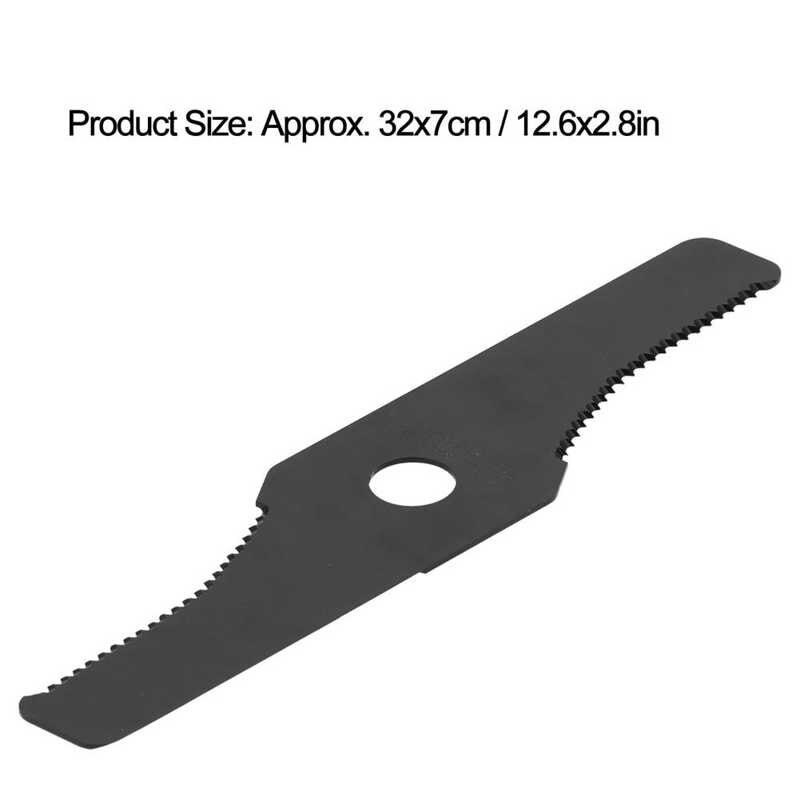 Grass Cutter Cutter Grass Trimmer Brush Cutter Blade Thicken Manganese Steel Weeding Blade with Sawtooth Replacement Mowing