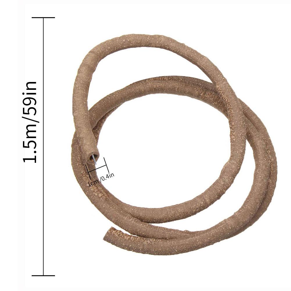 Reptile Habitat Decor Box Tropical Rainforest Landscaping Material Simulation Plant Rattan Vine Reptile Habitat Decor Plant