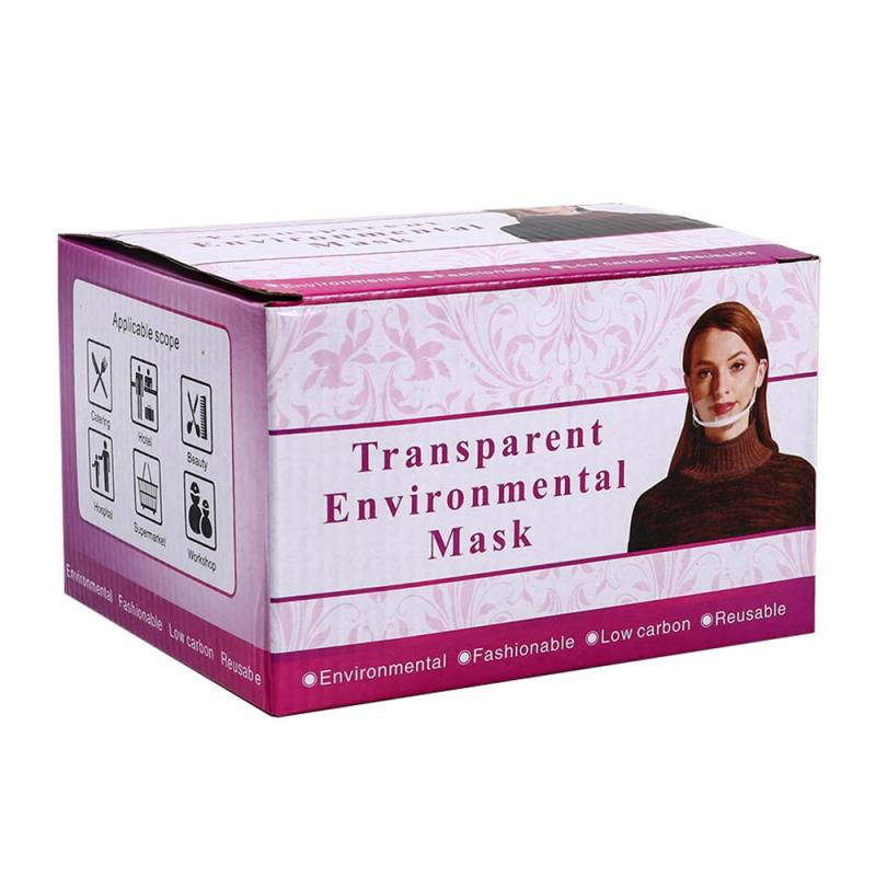 10Pcs Anti-Fog Beschermende Masker Plastic Transparante Gezondheidszorg Tool Catering Voedsel Hotel Keuken Restaurant Keuken Gereedschap