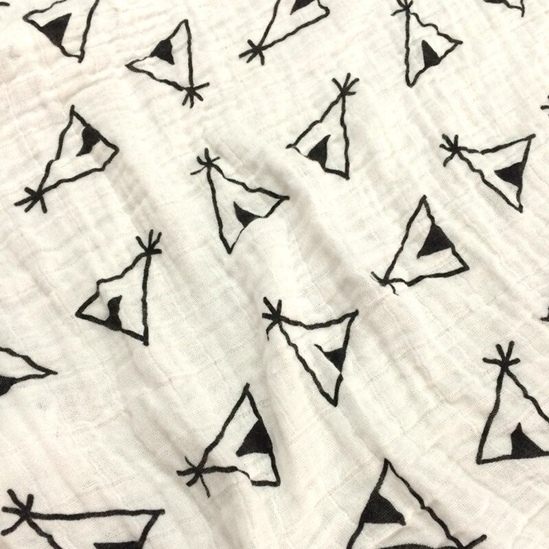 Mousseline Katoen Gaas Badhanddoek 2 Lagen Baby Handdoek Baby Inbakeren Handdoek Ins Explosies Winkelwagen Zetel Deken: color 10