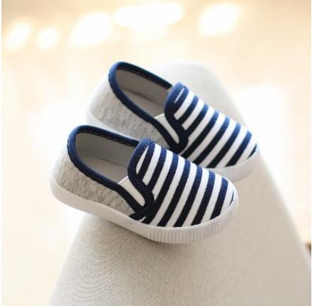 Spring Autumn Baby Canvas Shoes Boys Girls baby Casual Sports Shoes Sneakers Baby Shoes First Walkers Blue Yellow Red Color: blue / 7