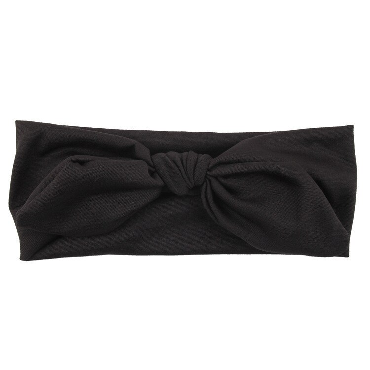 Baby Kids Girls copricapo coniglio fiocco orecchio fascia per capelli turbante nodo testa avvolge supporto per ragazze turbante fasce per capelli accessori per capelli: A