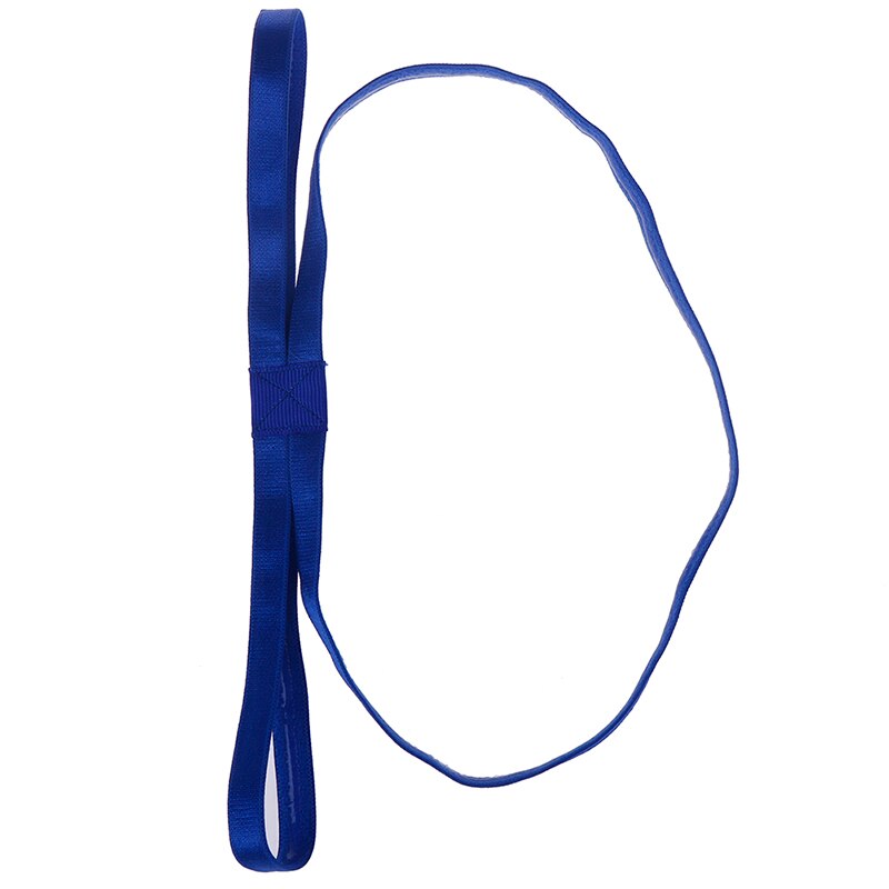 1 paar Dubbele Sport Elastische Hoofdband 11 Kleuren Mannen Vrouwen Yoga Anti-Slip Haarband Hoofd Elastische Haarbanden Accessoires: BL