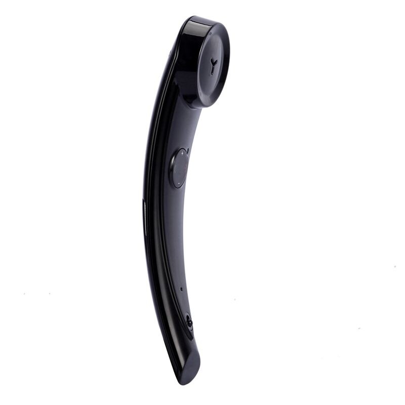 2 sett trådløs bluetooth stereo lyd mobiltelefon håndsett bluetooth headset mobiltelefon mikrofon (rød og svart)