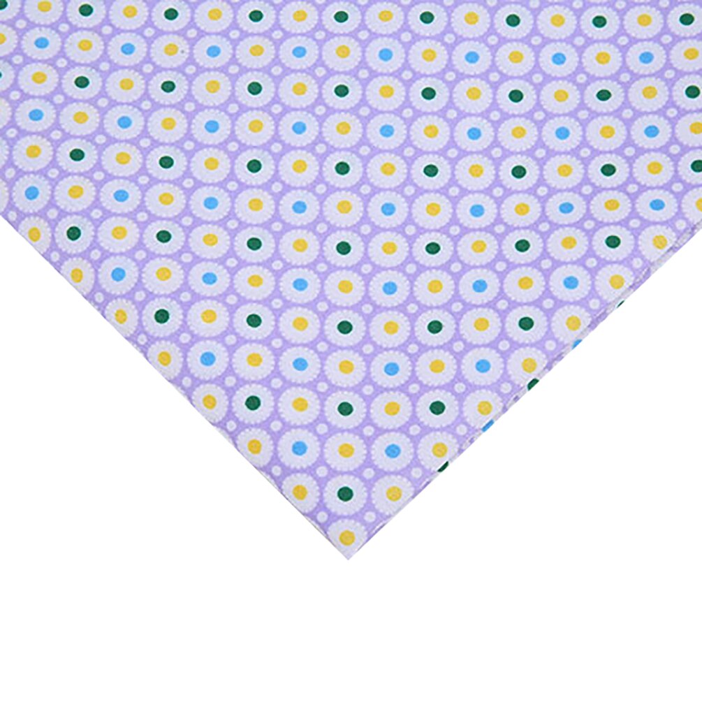 Printed 100% Polyester Fabric Cloth Handmade DIY Sewing Material Patchwork Needlework Fabric 50cmx150cm: 4