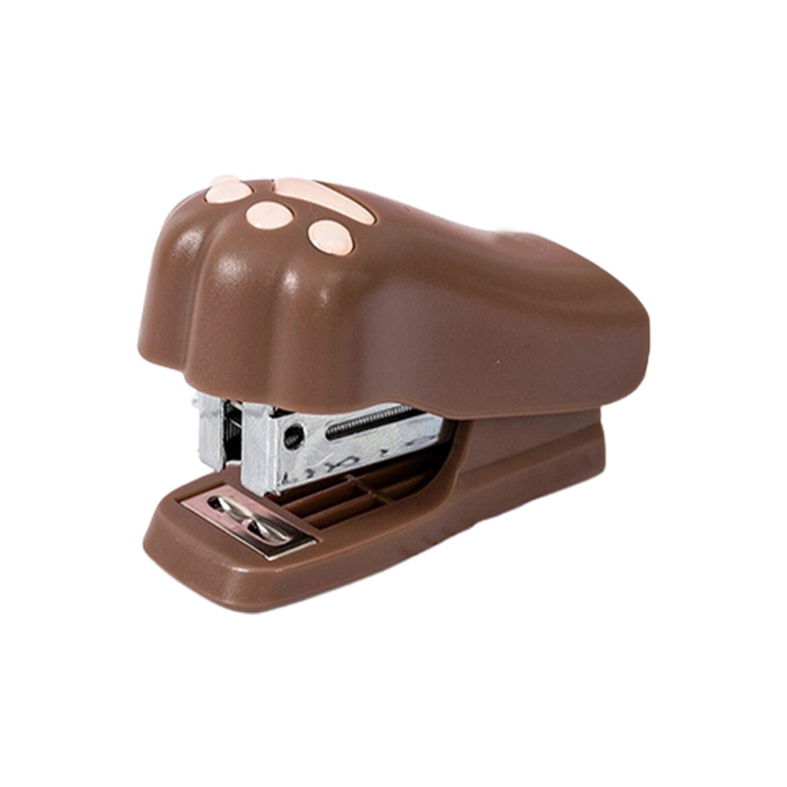 Office Paper Binder School Book Sewer Bookbinding Machine Binding Tool Cat Paw Shape Portable With 1000pcs Staples Mini Stapler