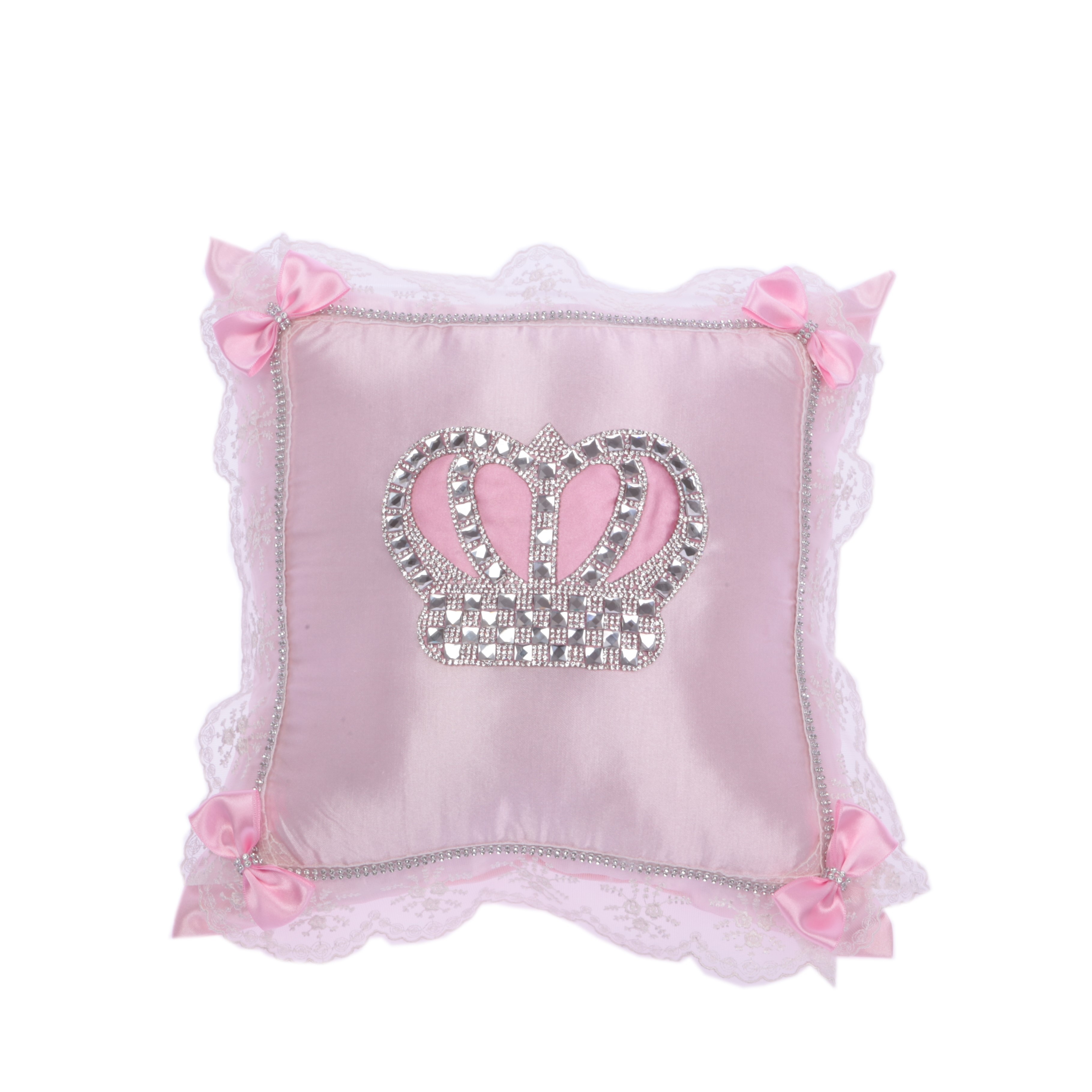Modern Custom Pillow Luxury Custom Portable Newborn Baby Gold Cushion Jewelry Cushionhigh Qual: WHITE