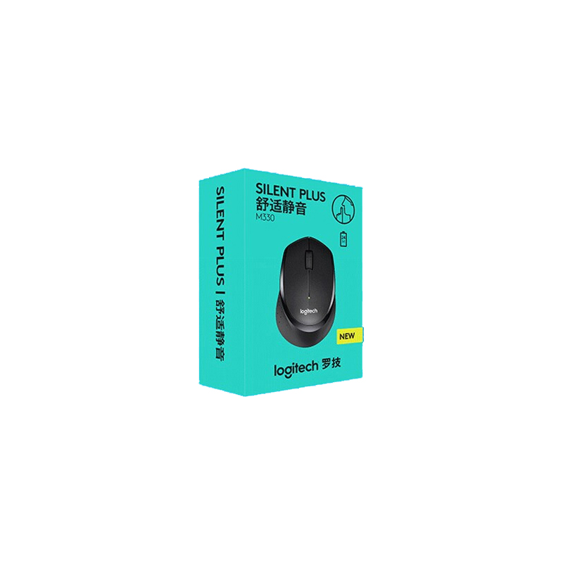 Logitech M330 Stille Plus Draadloze Muis Stille 2.4Ghz Usb 1000Dpi Ontvanger Optische Navigatie Muizen Voor Office Home Pc/Laptop