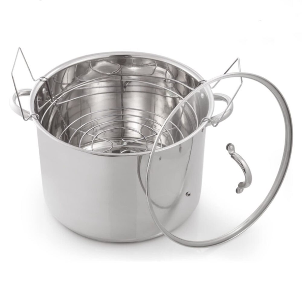 Steamer Basket Rack Set for Instant Pot Accessories Stainless Steel Rack Basket Pressure Cooker with Heat Resistant Handles