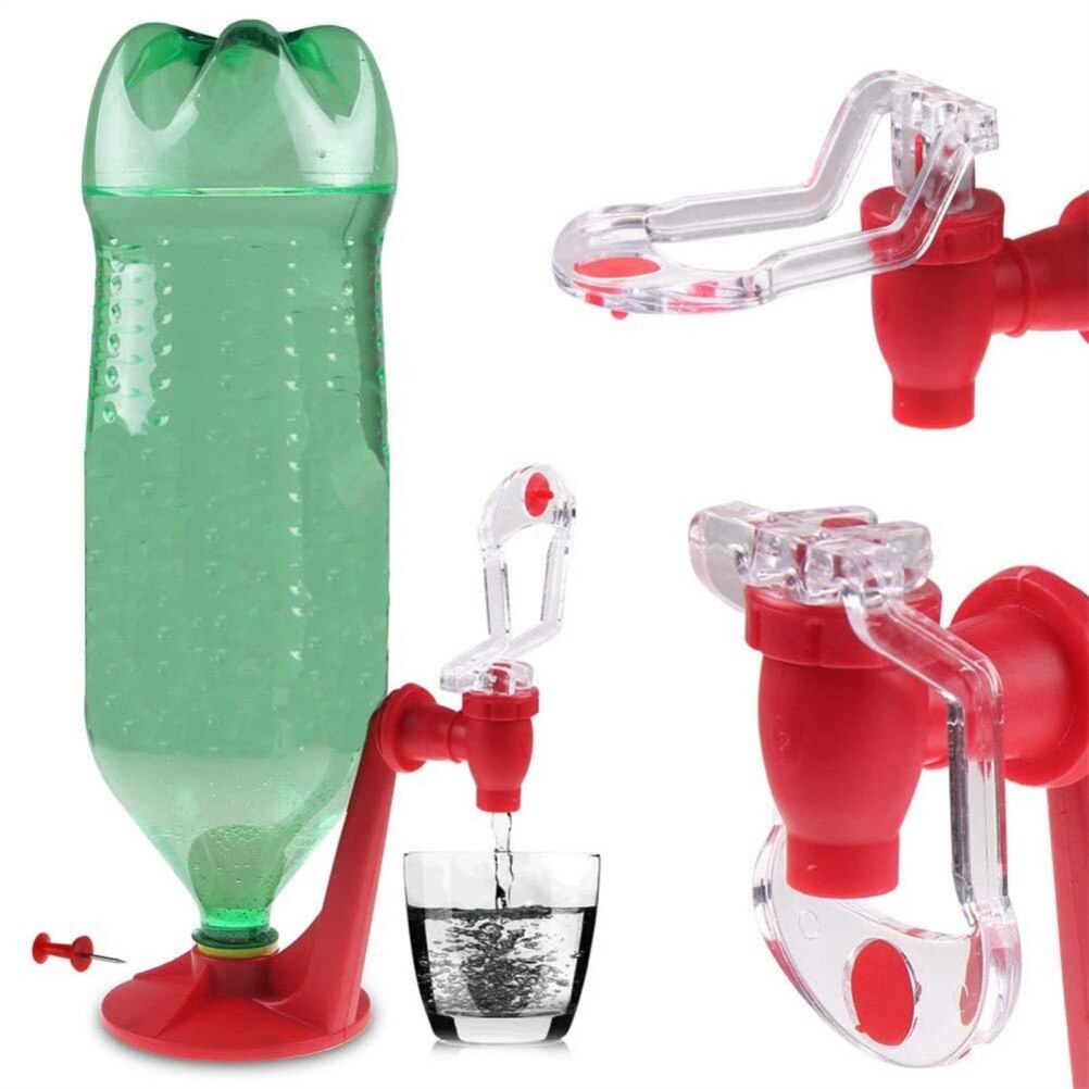 Dispensador de refrescos de ahorro, botella de Coca-Cola al revés, máquina dispensadora de agua potable para Gadget, , Bar en casa, novedad