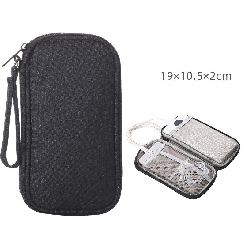 Digitale Opbergtas Travel Organizer Bag Verpakking Cubes Voor Data Kabel Power Bank Oortelefoon Oplader