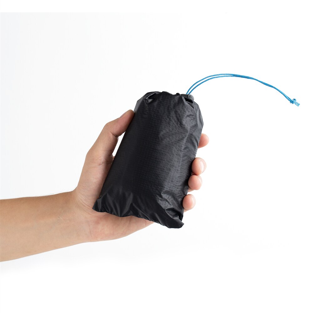 Hiking Rain Kilt Waterproof Rain Skirt Camping Raincoat Poncho Picnic Blanket Coated Silicone Nylon Lightweight for Men Women