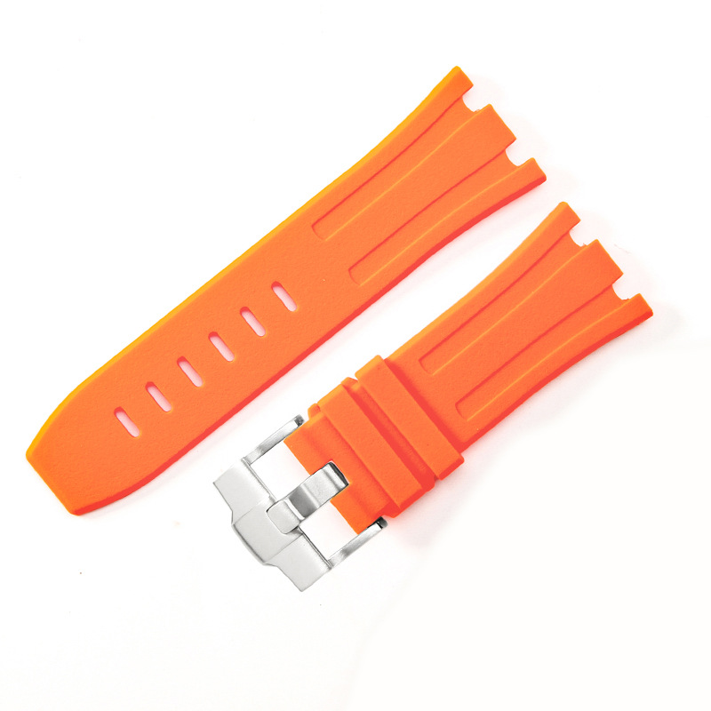 28 mm 30 mm wasserdichtes Silikon-Uhrenarmband für AP königlich Eiche Off-Shore 15710 1570 Gummi-Armbinde