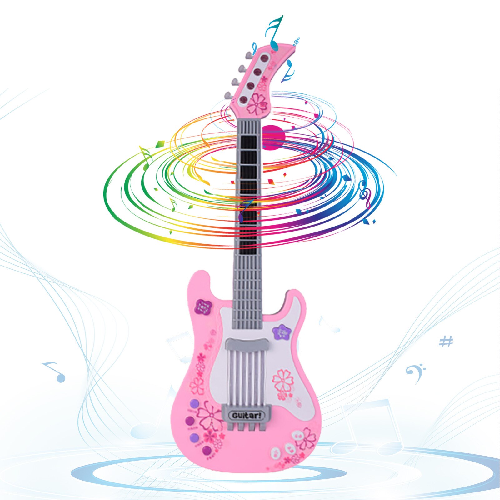 Mini Guitar Musical Instrument Children Kids Educational Toys Early intellectual development Toy For Beginners