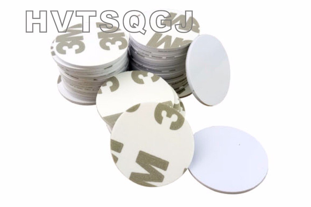 (100pcs)125Khz Rfid Tags Stickers PVC Waterproof EM/TK 4100 Smart Card sticker