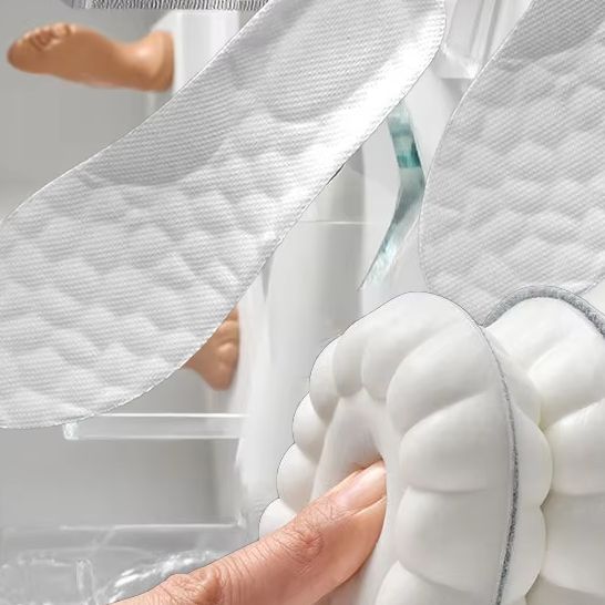 Atmungsaktives Deodorant-Stoßdämpfungskissen, hohe Elastizität, Latex-Sport-Einlegesohlen, weiche Schuhpolster, orthopädische Einlegesohlen zur Fußgewölbeunterstützung