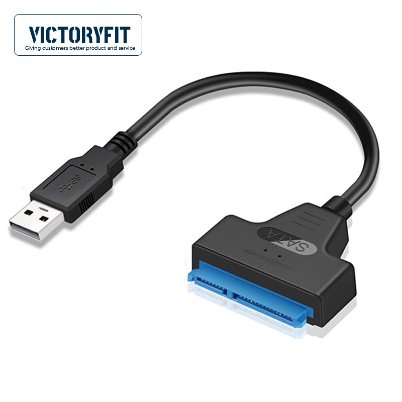 Cablu Adaptor SATA la USB - HDD SSD 2,5/3,5 Inch - USB 3.0/2.0 - Lungime 22/35/50cm - Cititor Hard Disk Extern