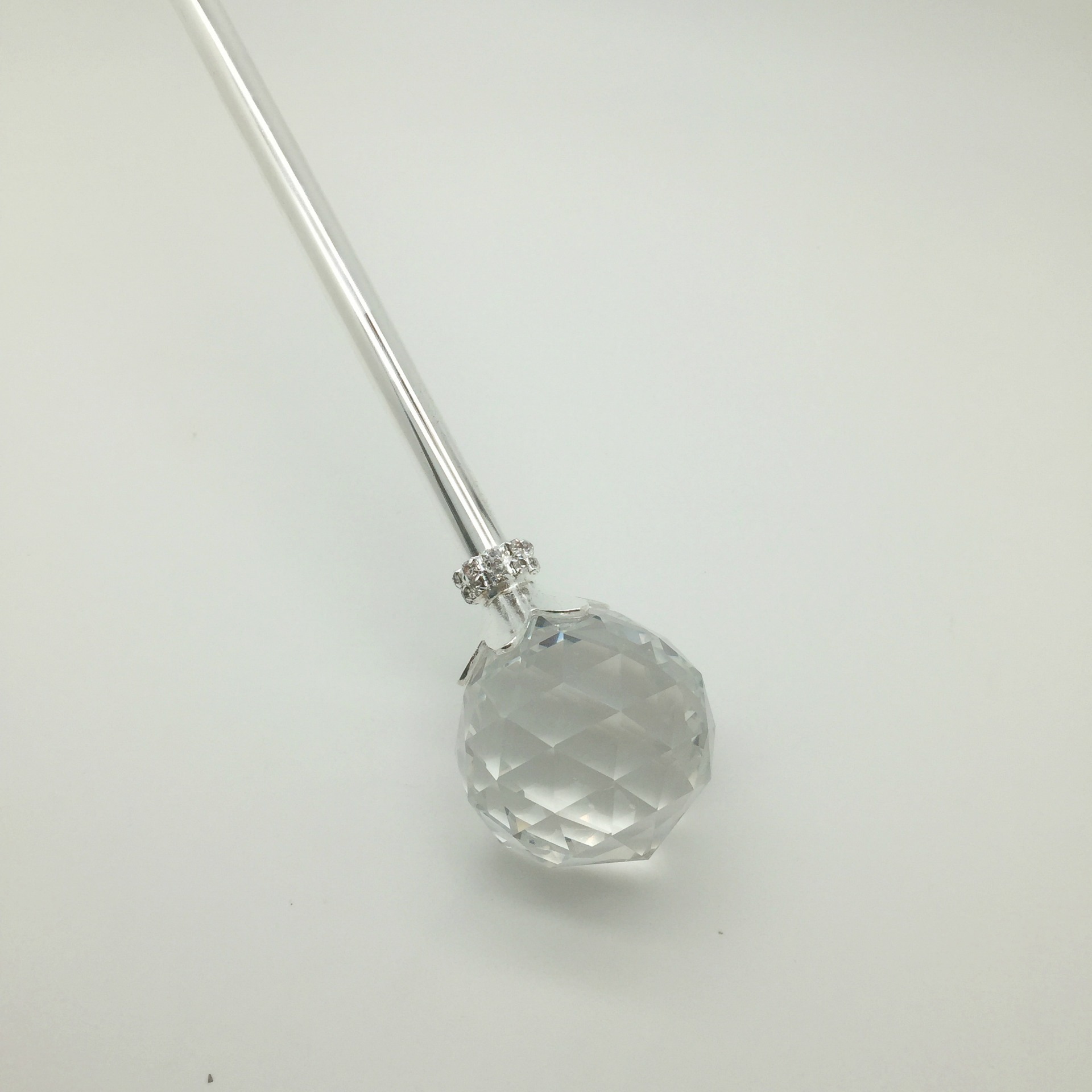 Cosplay Beauty Pageant Props Crystal Ball Scepter Magic Fee Stok Wandelstok Bruiloft Props Prinses Scepter