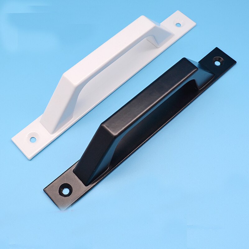 Aluminum Alloy Push and Pull Door Handle Surface Mounted Glass Plastic Steel Balcony Kitchen Door Window Handle