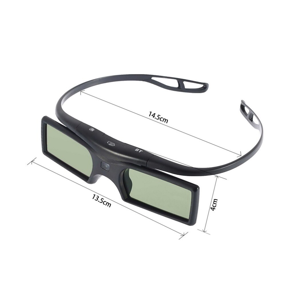 Lunettes actives Bluetooth 3D, pour Samsung/Panasonic, pour Sony 3dtv, lunettes universelles 3D